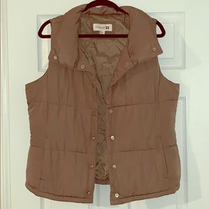 Brown Carmel Vest